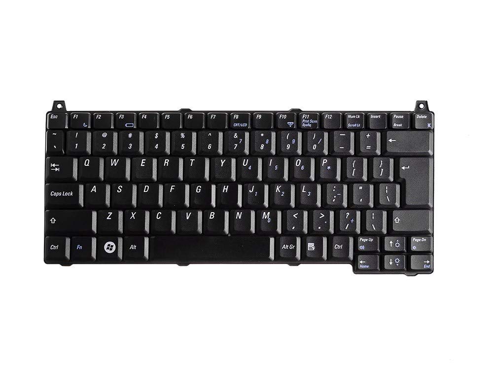 WISTAR Replacement Laptop Keyboard for Dell VOSTRO 1310 1320 1510 1520 2510 Series US Black 0J483C